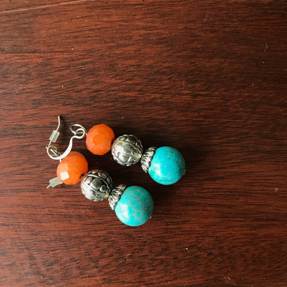 Cute Aztec summer earrings